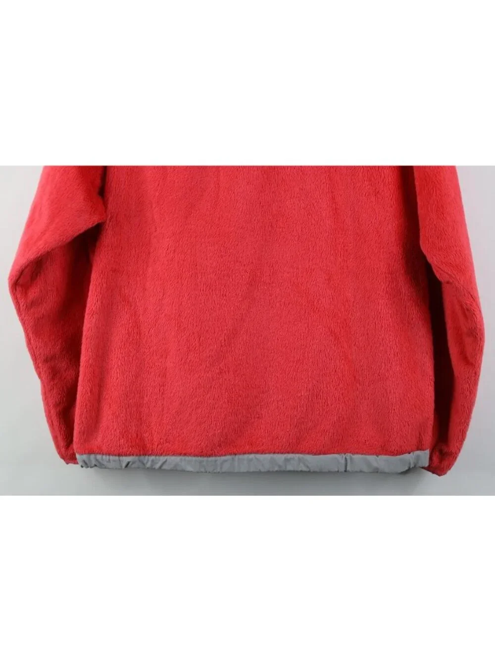 Vtg Y2K The North Face Girls Large Spell Out Shag Fleece Full Zip Jacket Pink